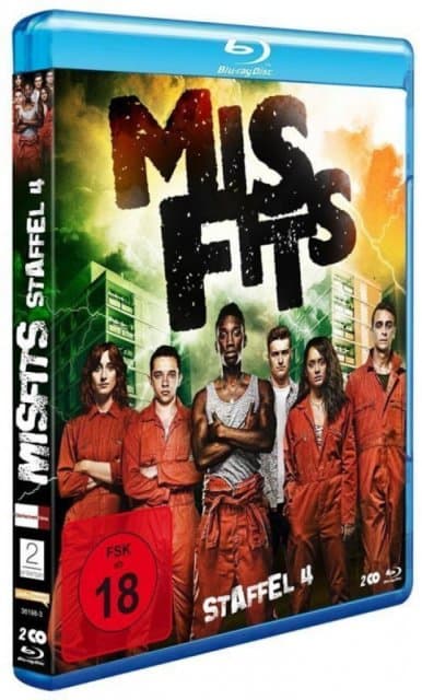 Br Box Misfits - Staffel 4 (2discs)