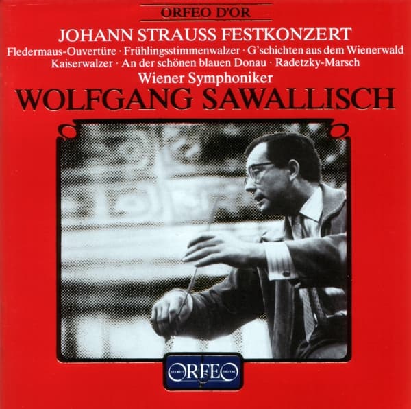 Wiener Symphoniker, Wolfgang Sawallisch - Johann Strauss Festkonzert (CD) (Remastered)