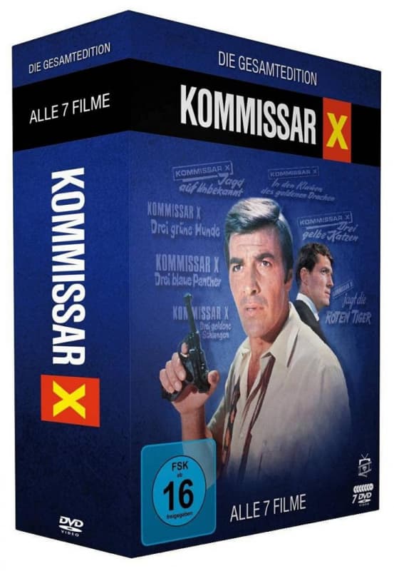 Kommissar X - Die Gesamtedition: Alle 7 Filme (7 Dvds) (Import)