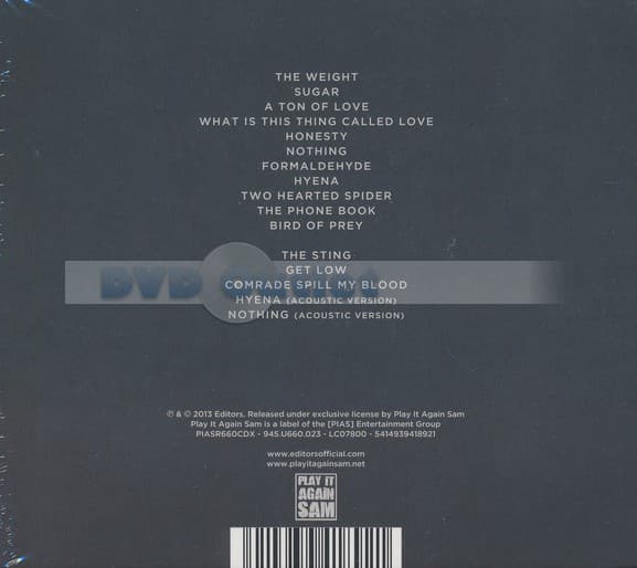Editors - The Weight Of Your Love (2 CD) (Special Edition)