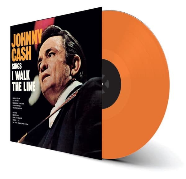 Johnny Cash - Sings I Walk The Line (LP) (Coloured Vinyl) (Limited Edition) (Remastered)