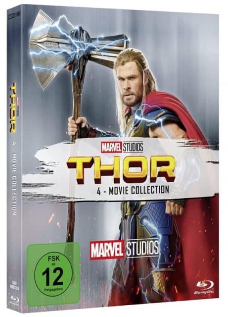Thor: 4-movie-collection (blu-ray) (Import DE)