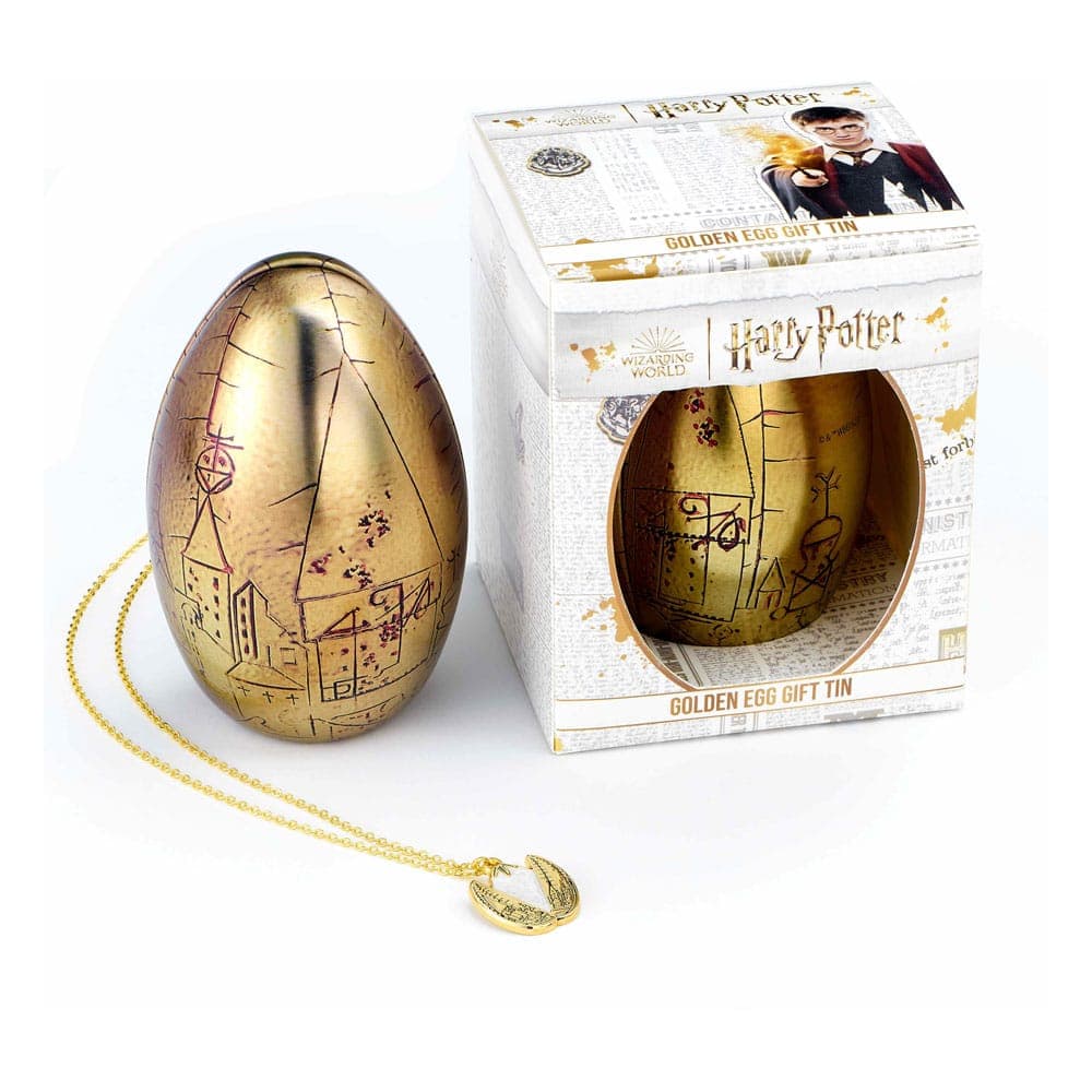 Harry Potter - Harry Potter Boxed Golden Egg Gift Tin With Necklace - Gold (Merchandise Misc)
