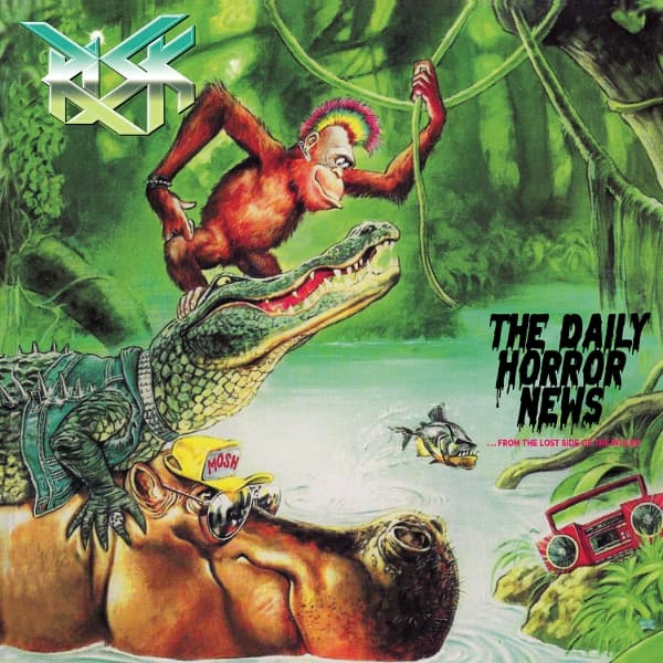 Risk - The Daily Horror News (LP) (Coloured Vinyl) (Limited Edition)