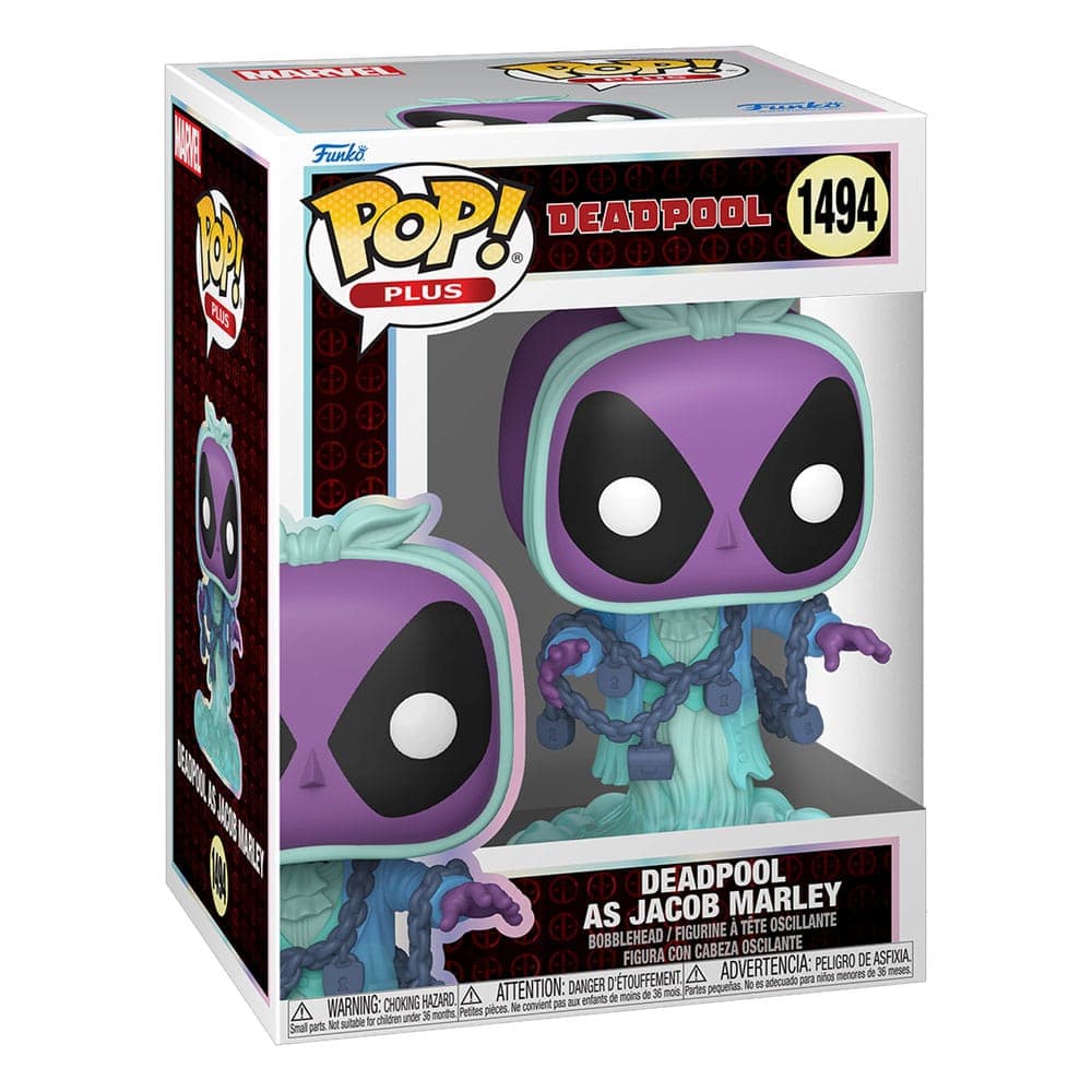 Marvel: Funko Pop! Plus - Deadpool Lit Classics - Deadpool Jacob Marley
