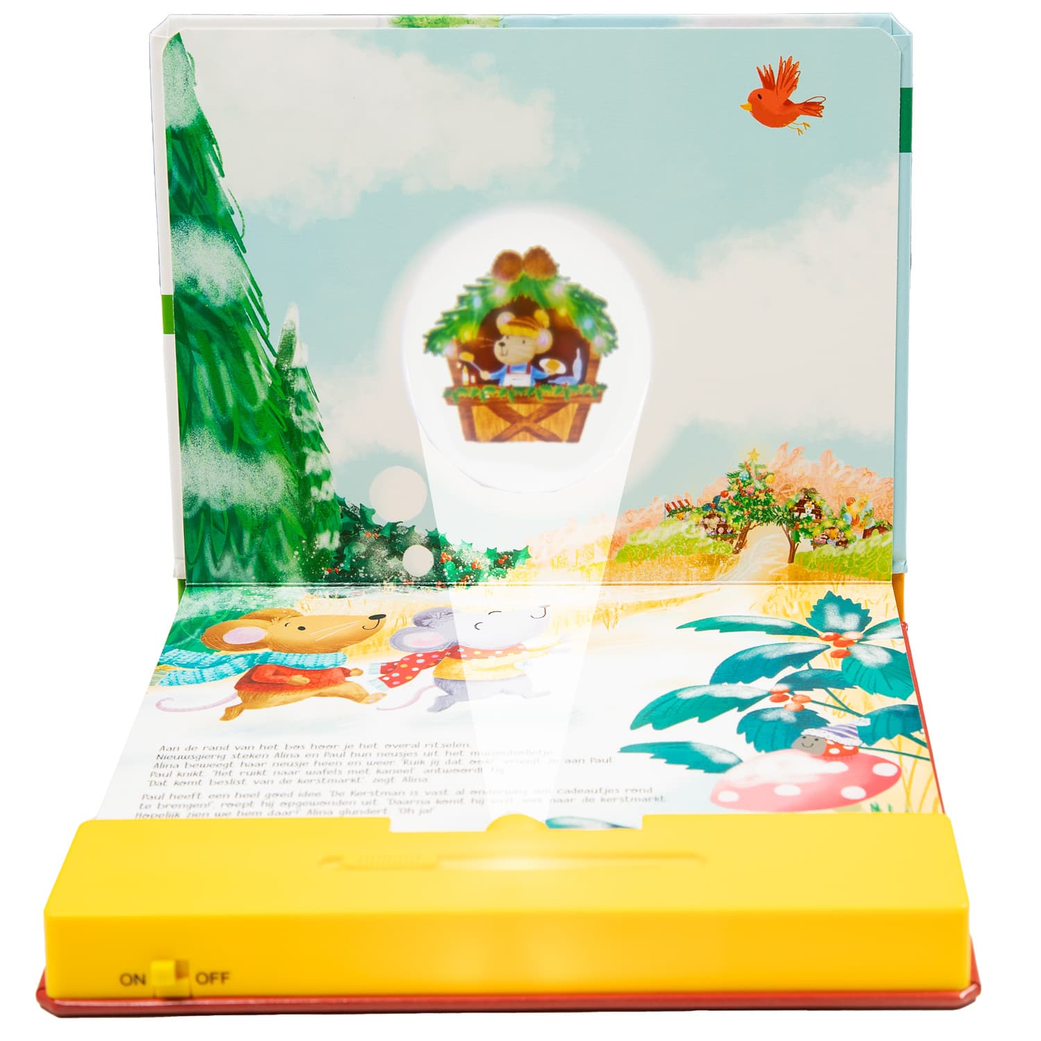 Mijn Projectorboek Kijk Eens, Daar Komt de Kerstman!