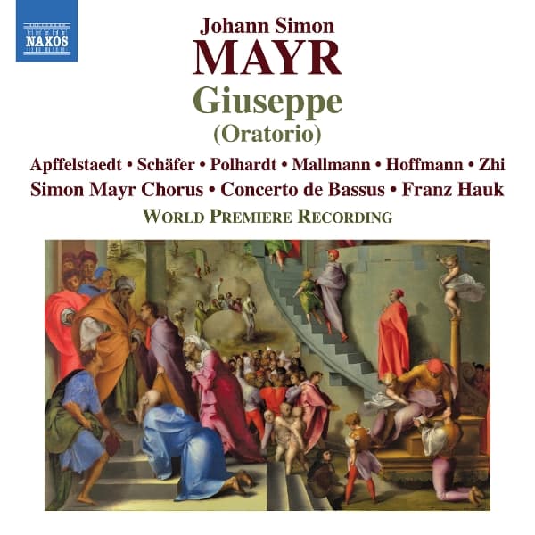 Freya Apffelstaedt, Markus Schafer, Simon Mayr Chorus, Concerto De Bassus, Franz Hauk - Mayr: Giuseppe (CD)