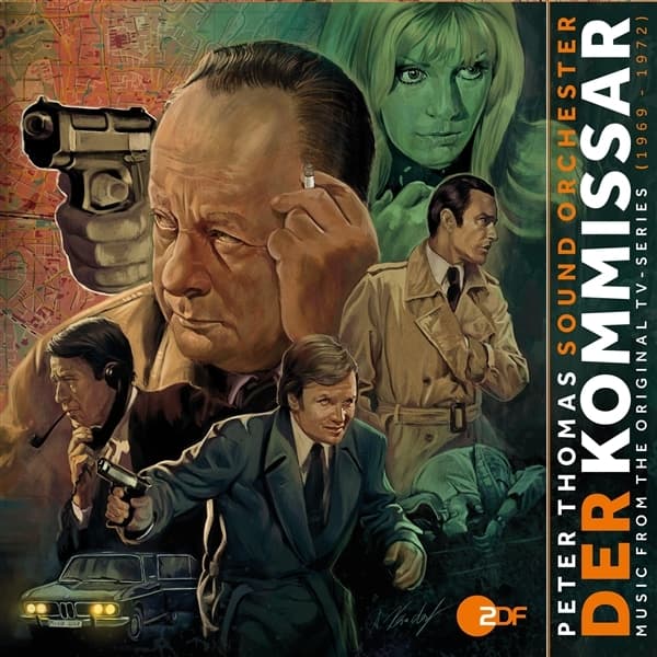 Peter Thomas Sound Orchester - Der Kommissar (LP) (Coloured Vinyl)