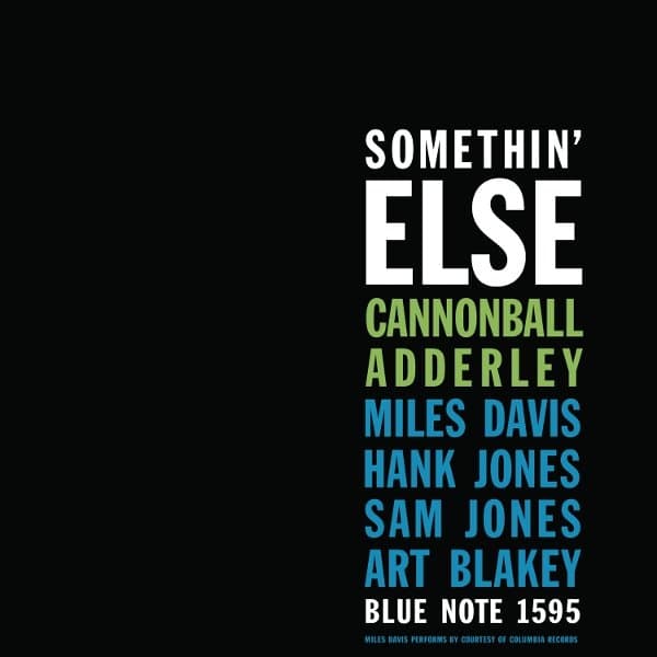 Cannonball Adderley - Somethin' Else (LP) (Blue Note Essentials)
