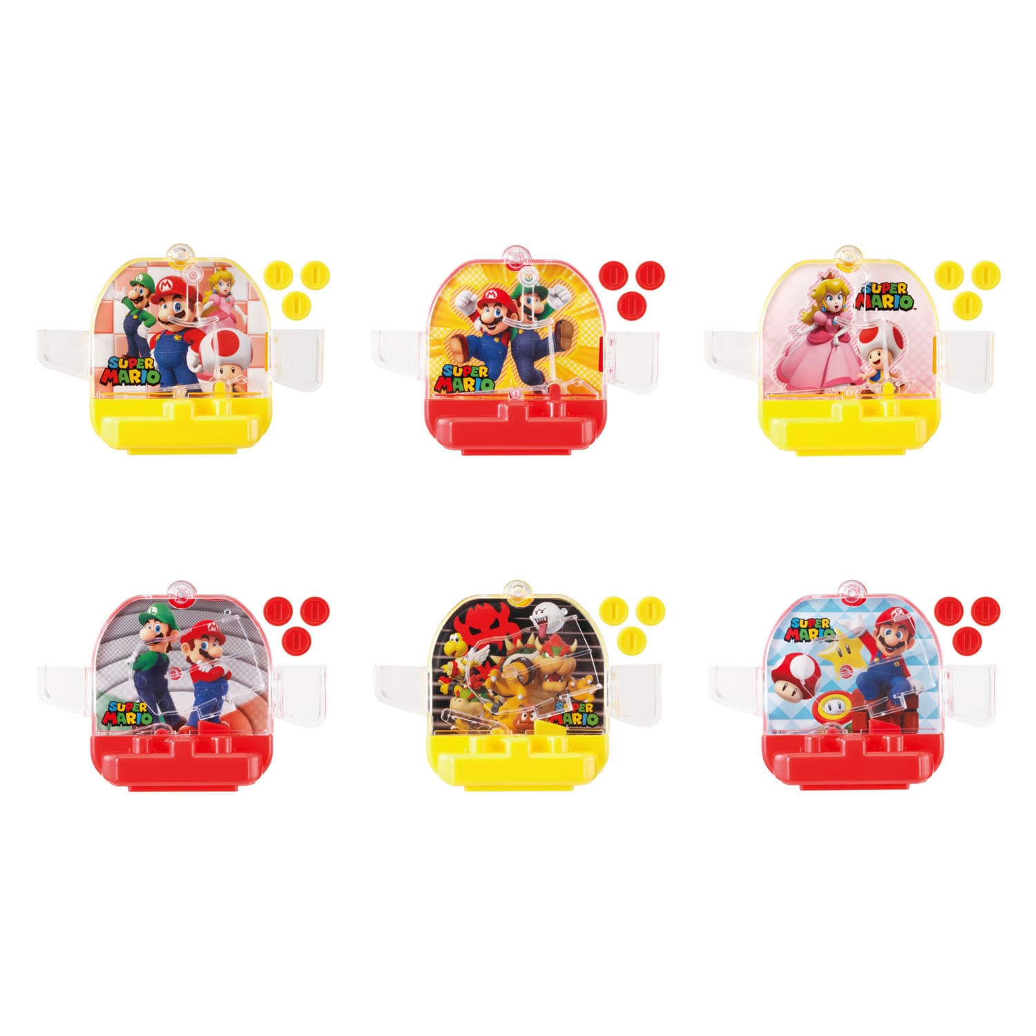 Super Mario Micro Games Jump en Seesaw Series Speelfiguren