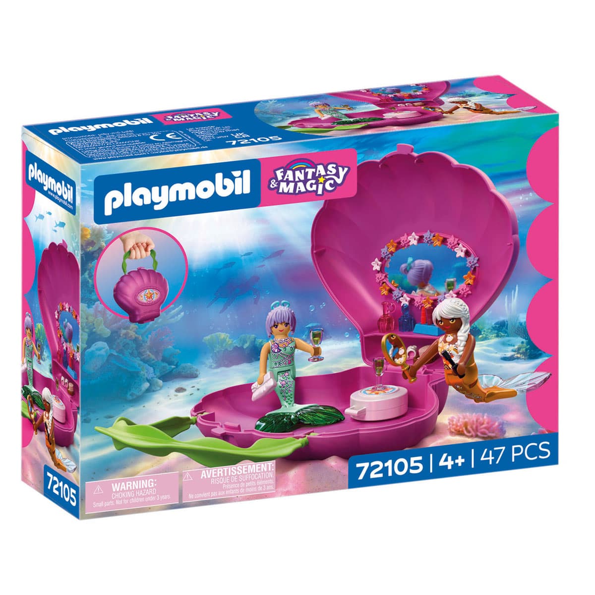 Playmobil Fantasy & Magic  Zeemeermin Schelpentas - 72105