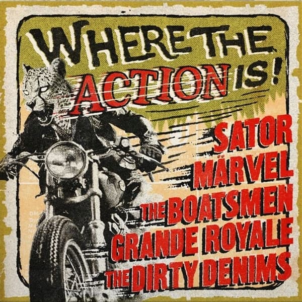 Various Artists - Where The Action Is! (LP | 7" Single)