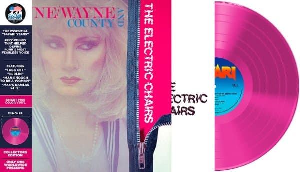 Wayne County & The Electric Chairs - The Best Of The Safari Years (LP) (Coloured Vinyl)