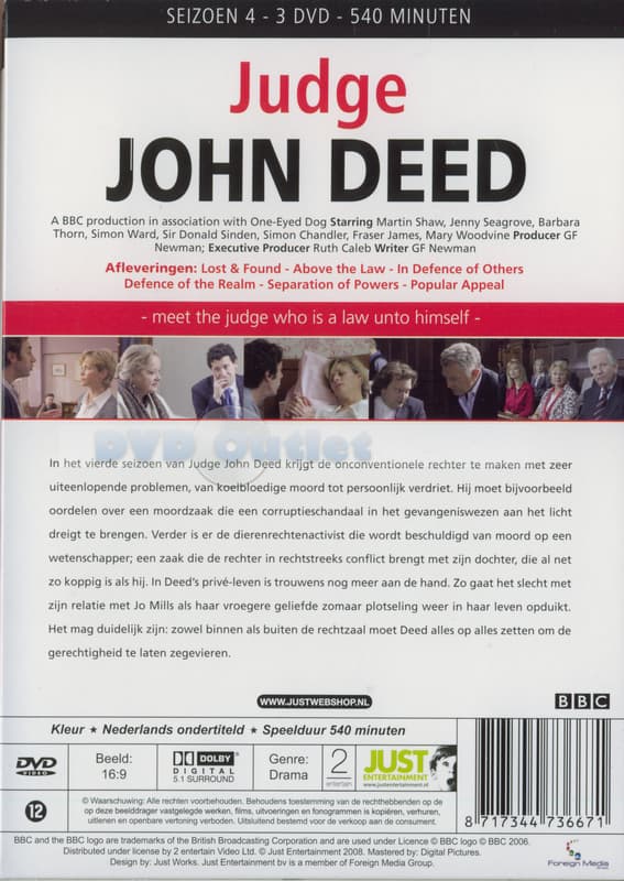 Judge John Deed - Seizoen 4