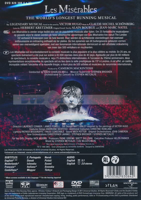 Les miserables - In concert  (DVD) (Anniversary Edition)