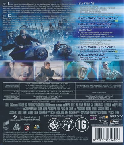 Priest  (Blu-ray) (3D Blu-ray)